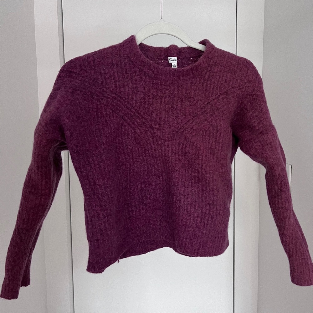 MADEWELL Purple Wool Sweater